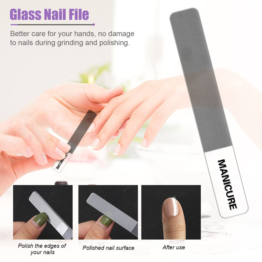 16-in-1 Stainless Steel Nail Care Kit