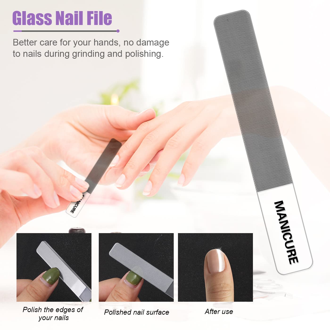 16-in-1 Stainless Steel Nail Care Kit