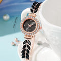 Ladies' Leaf and Feather Bracelet Watch