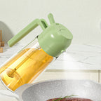 2 In 1 Oil Sprayer Bottle Kitchen Tool