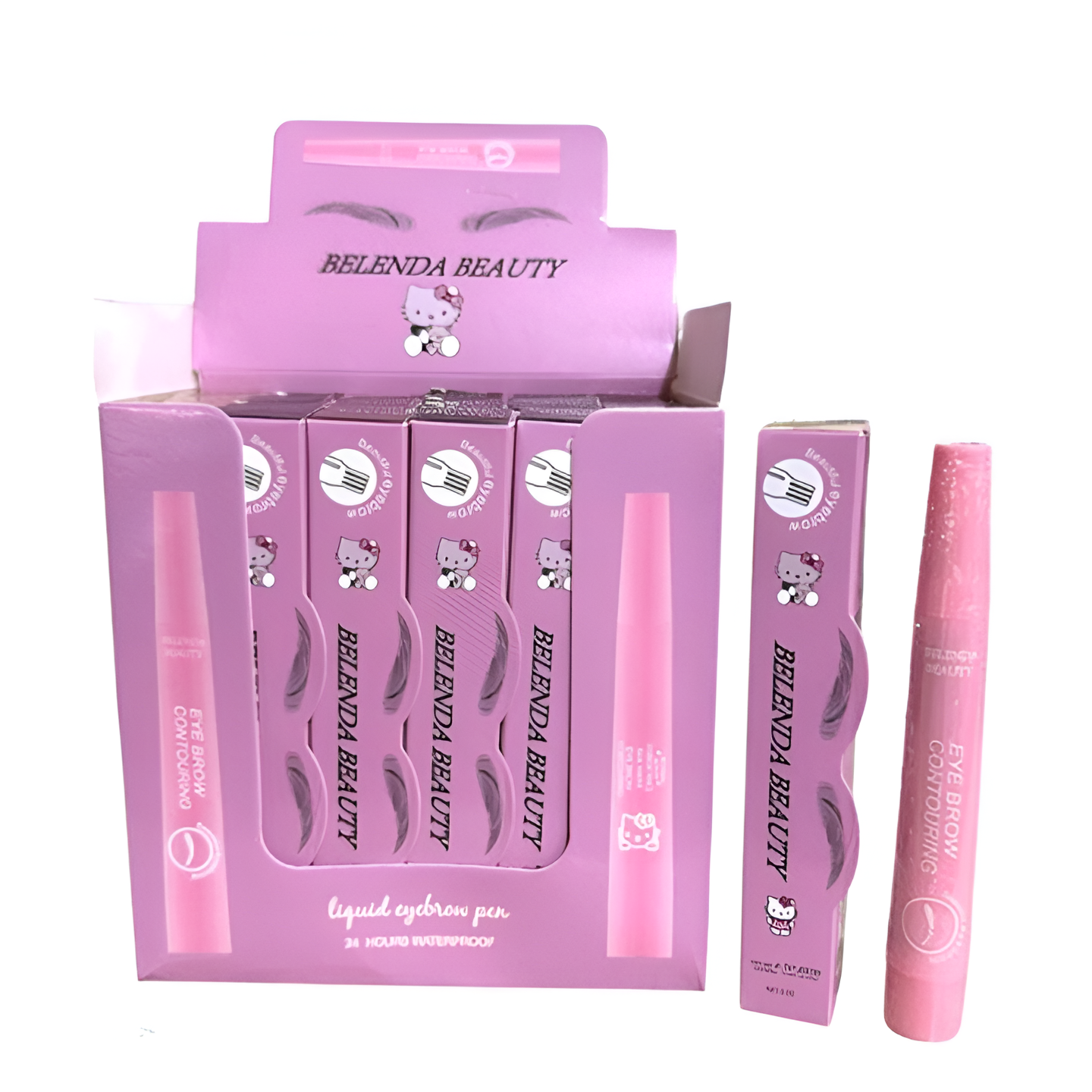 Belenda Beauty 4 Tip Waterproof Eyebrow Pen